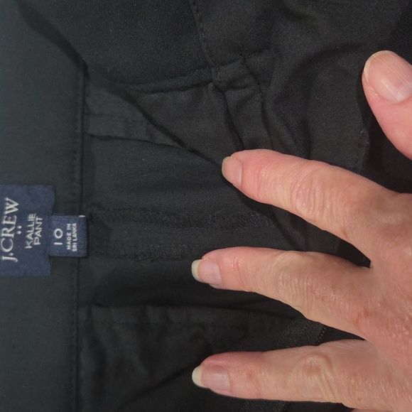 J. Crew Black Kallie Pants. Excellent Condition! Great For The Office And Beyond - Picture 3 of 7
